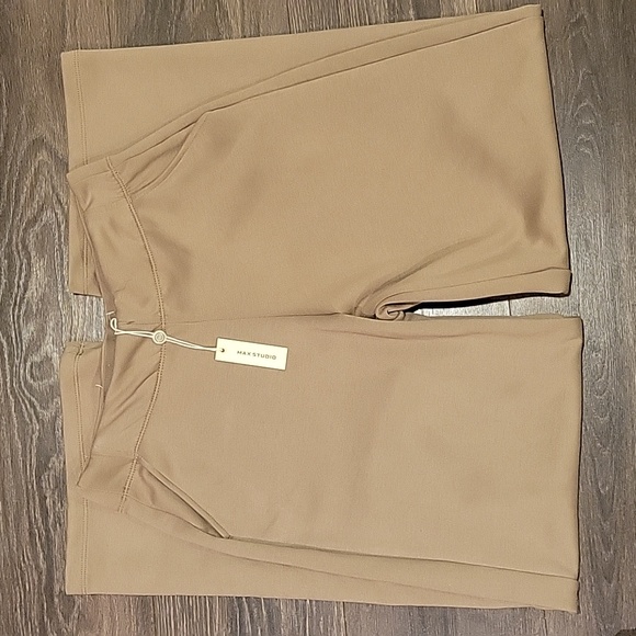 ❤️ NWT! MAX STUDIO HIGH RISE WIDE LEG PULL ON EASY PANTS, MEDIUM - Picture 1 of 6